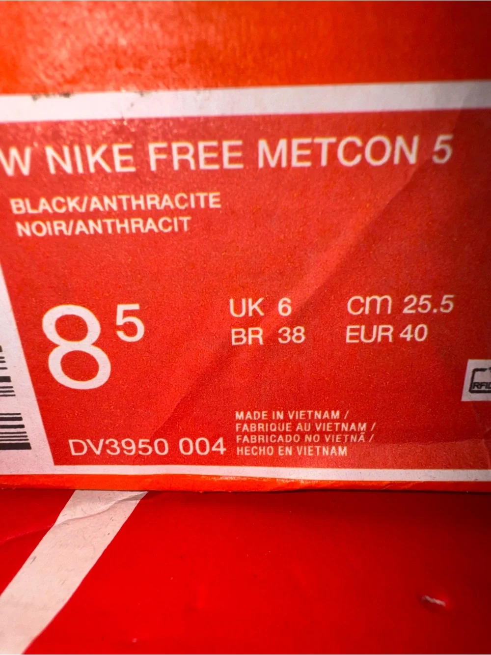 Nike Men's Black Running Sneakers